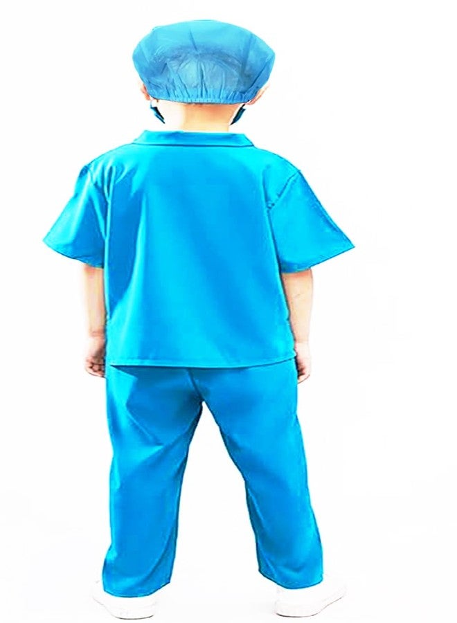 Fancy Agents Doctor Surgeon dress for kids | Surgeon Dress for Kids | Surgeon Costume for | Doctor Surgeon Fancy Dress Costume for Kid Boy/Girls (2-4 Years) - Image 3